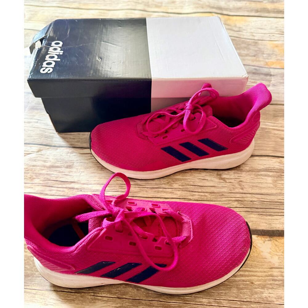ADIDAS RASPBERRY/NAVY SNEAKERS - Picture 3 of 6